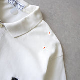 1990's Logo Embroidery Polo Shirt - NEWSED