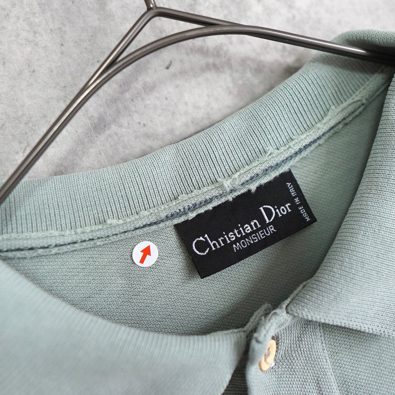 1990's Logo Embroidery Polo Shirt - NEWSED