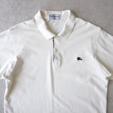 1990's Logo Embroidery Polo Shirt - NEWSED