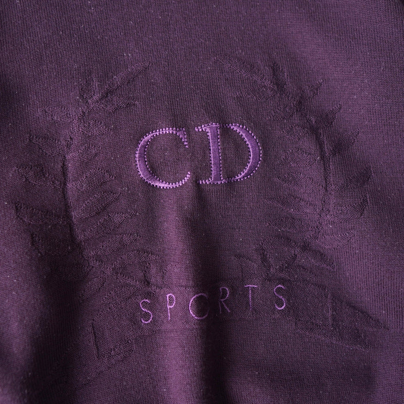1990's Logo Embroidery Sweater - NEWSED