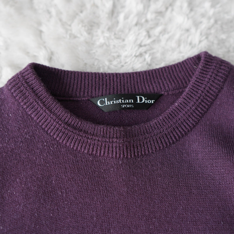 1990's Logo Embroidery Sweater - NEWSED