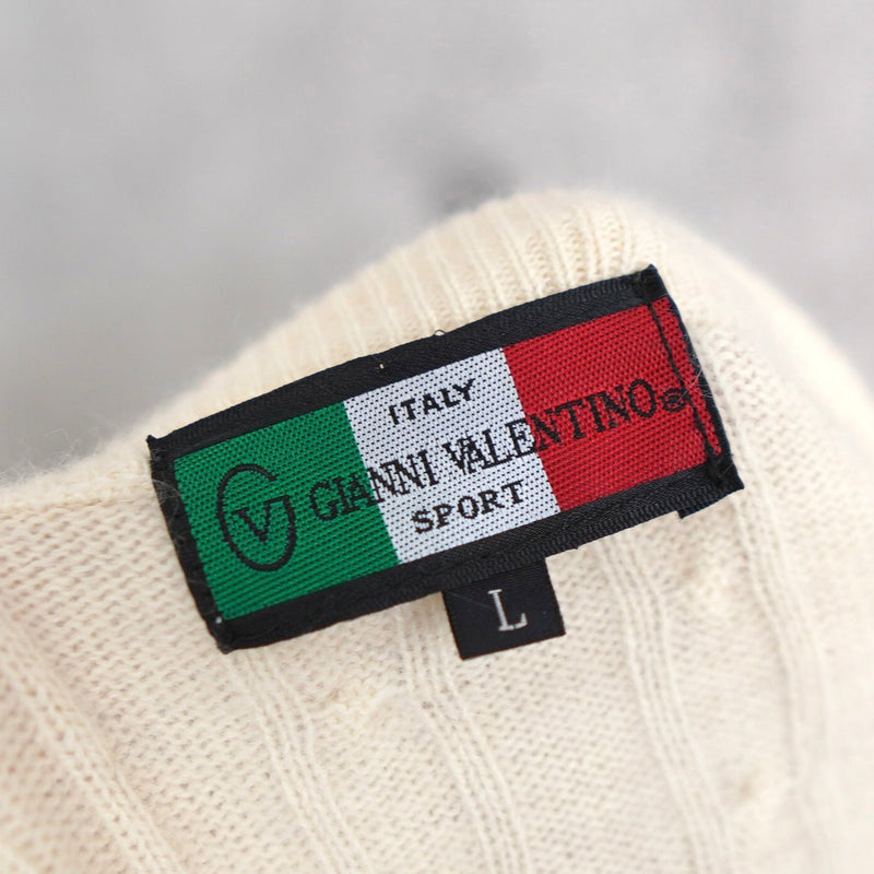 1990's Logo Embroidery Sweater - NEWSED