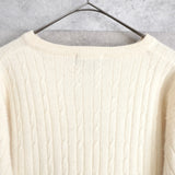 1990's Logo Embroidery Sweater - NEWSED