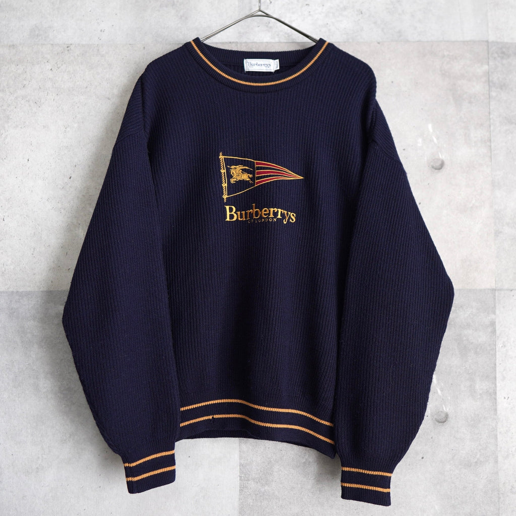 1990's Logo Embroidery Sweater