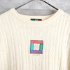 1990's Logo Embroidery Sweater