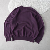 1990's Logo Embroidery Sweater - NEWSED