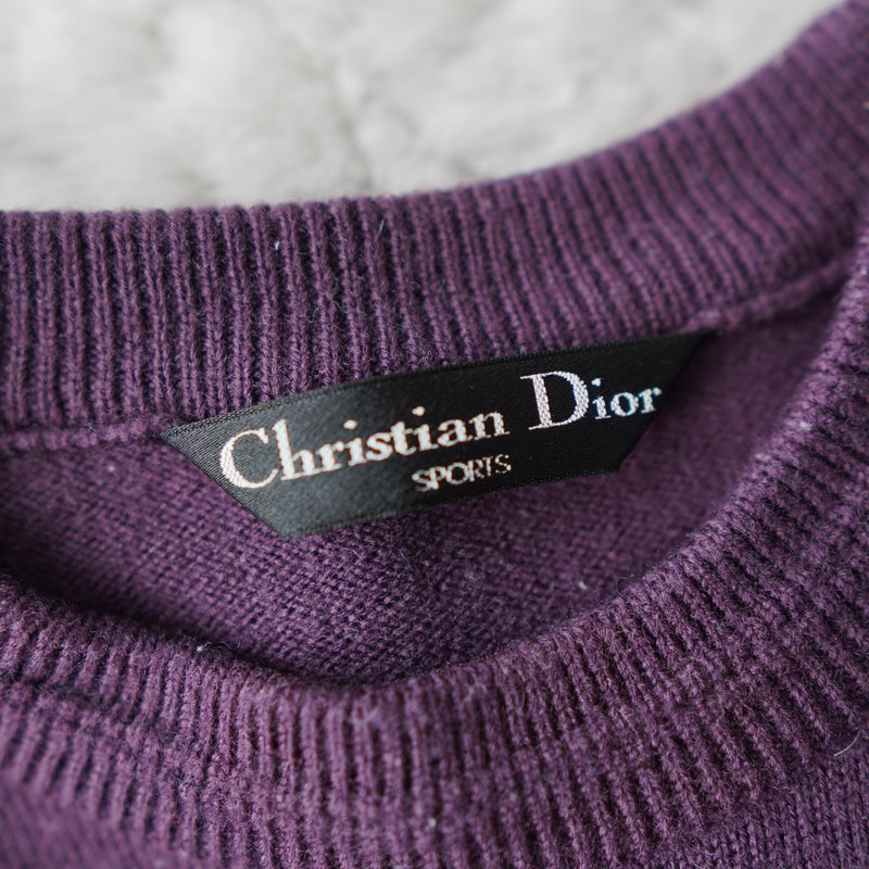 1990's Logo Embroidery Sweater - NEWSED