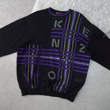 1990's Logo Embroidery Sweater - NEWSED