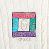 1990's Logo Embroidery Sweater