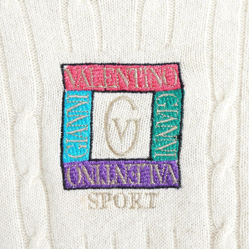 1990's Logo Embroidery Sweater - NEWSED