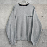 1990's Logo Embroidery Sweatshirt - NEWSED