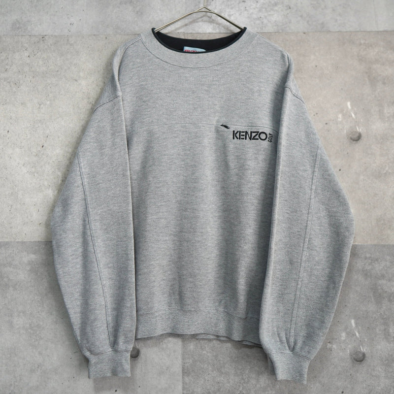 1990's Logo Embroidery Sweatshirt - NEWSED