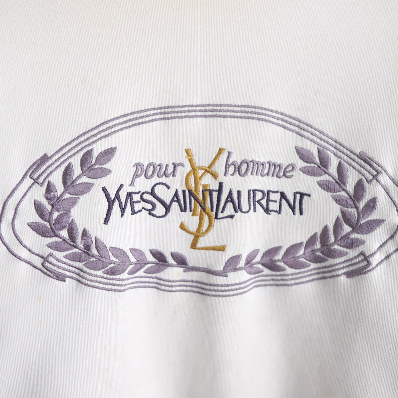 1990's Logo Embroidery Sweatshirt - NEWSED