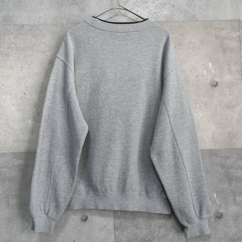 1990's Logo Embroidery Sweatshirt - NEWSED