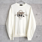 1990's Logo Embroidery Sweatshirt - NEWSED