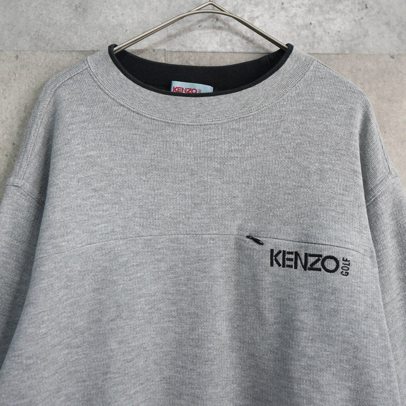 1990's Logo Embroidery Sweatshirt - NEWSED