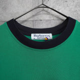 1990's Logo Embroidery Tee Shirt - NEWSED