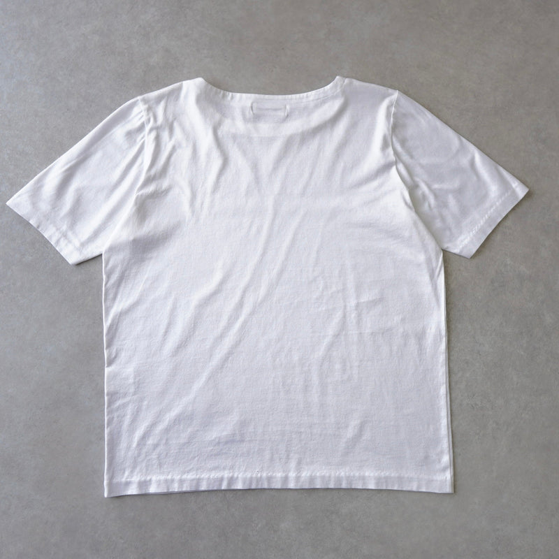 1990's Logo Embroidery Tee Shirt - NEWSED