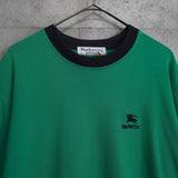 1990's Logo Embroidery Tee Shirt - NEWSED