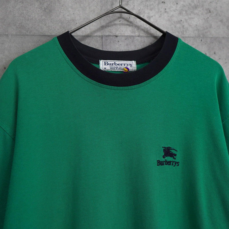 1990's Logo Embroidery Tee Shirt - NEWSED