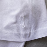 1990's Logo Embroidery Tee Shirt - NEWSED