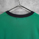 1990's Logo Embroidery Tee Shirt - NEWSED