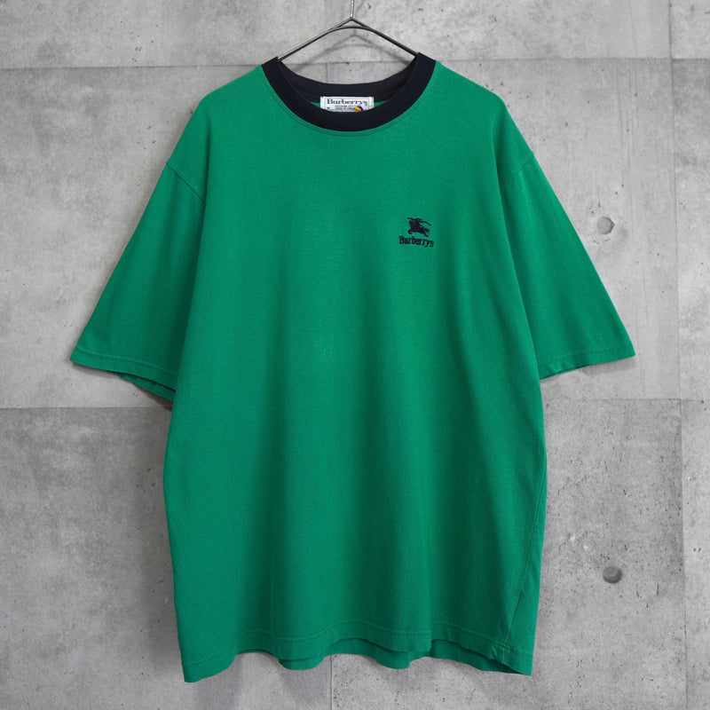 1990's Logo Embroidery Tee Shirt - NEWSED
