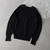 1990's Logo Embroidery V - neck Sweater - NEWSED