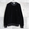 1990's Logo Embroidery Velours Sweatshirt
