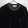 1990's Logo Embroidery Velours Sweatshirt
