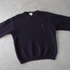 1990's Logo Embroidery Wool Sweater