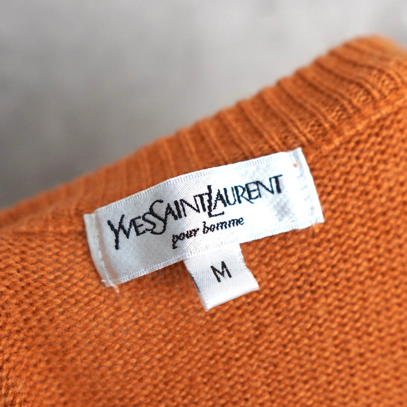 1990's Logo Embroidery Wool Vest - NEWSED