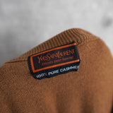 1990's Logo Embroidery Wool Vest - NEWSED