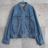 1990's Logo Patch Denim Jacket