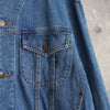 1990's Logo Patch Denim Jacket