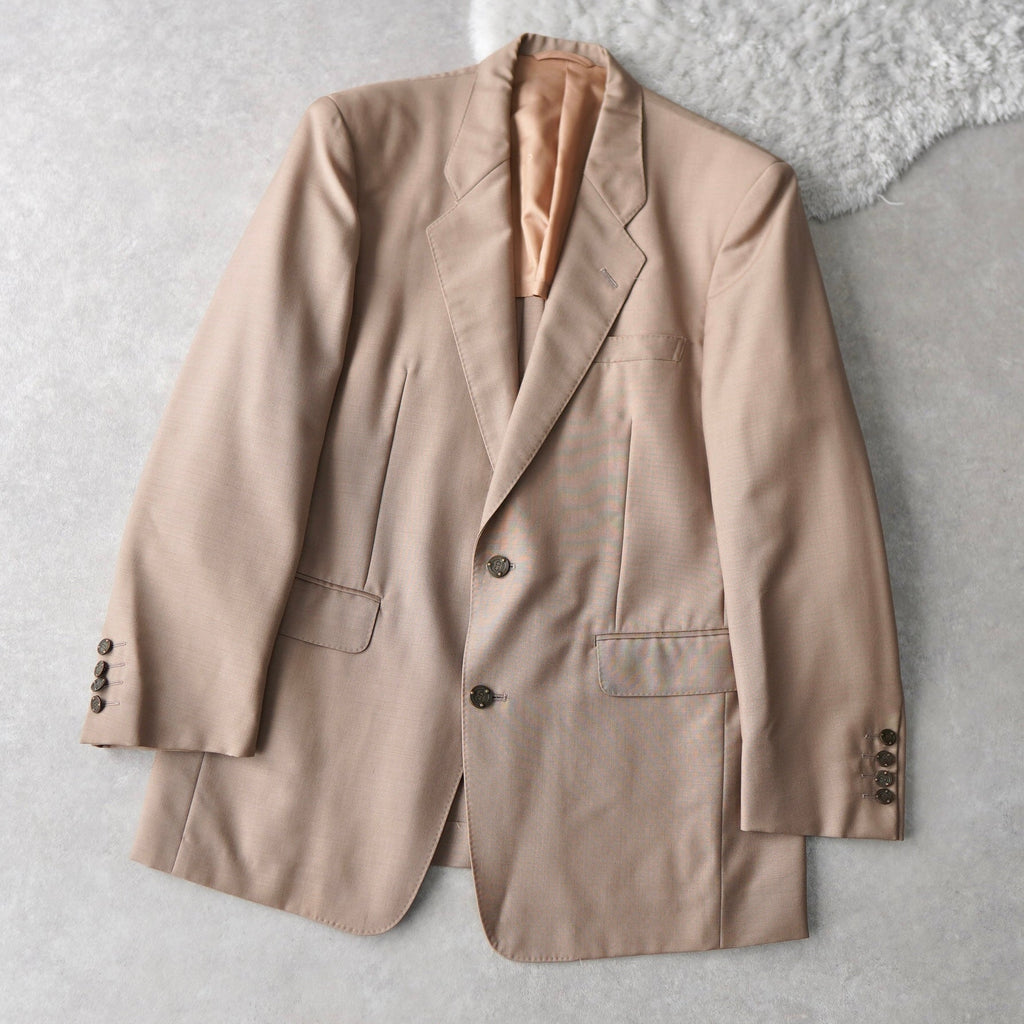 1990's Metal Bottun Single Breasted Tailored Jacket