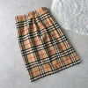 1990's Nova Check Midi Skirt