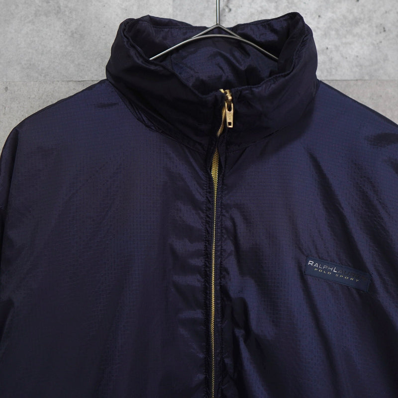 1990's Rubber Patch Nylon Blouson - NEWSED