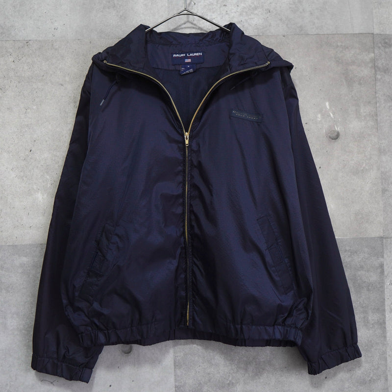 1990's Rubber Patch Nylon Blouson - NEWSED