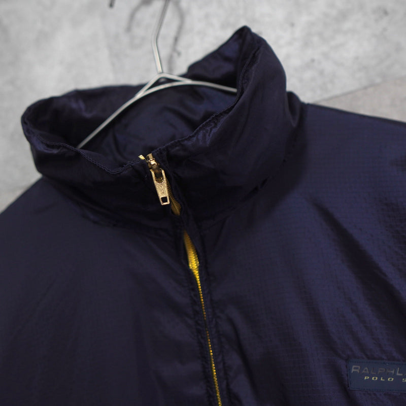 1990's Rubber Patch Nylon Blouson - NEWSED