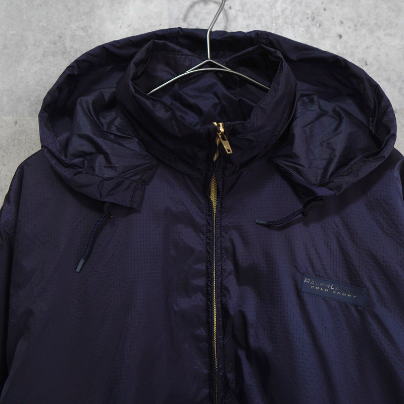 1990's Rubber Patch Nylon Blouson - NEWSED