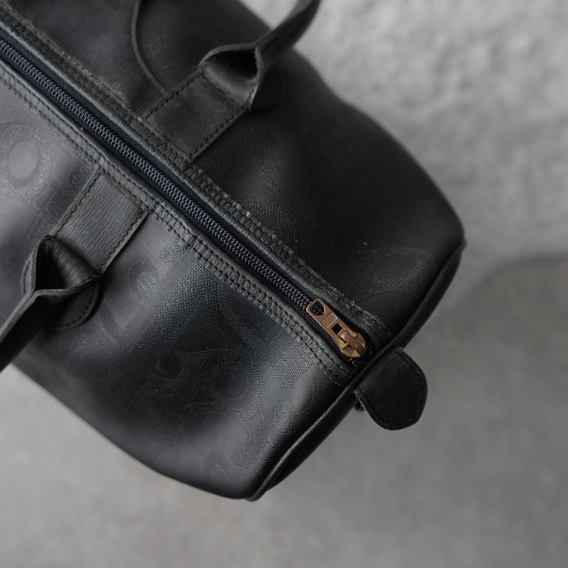 1990's Shadow Trotter Leather Boston Bag - NEWSED