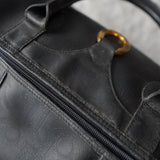 1990's Shadow Trotter Leather Boston Bag - NEWSED