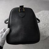1990's Shadow Trotter Leather Boston Bag - NEWSED