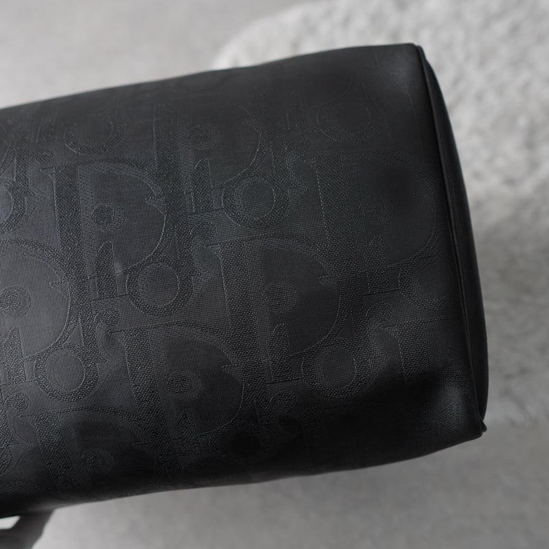 1990's Shadow Trotter Leather Boston Bag - NEWSED