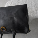 1990's Shadow Trotter Leather Boston Bag - NEWSED