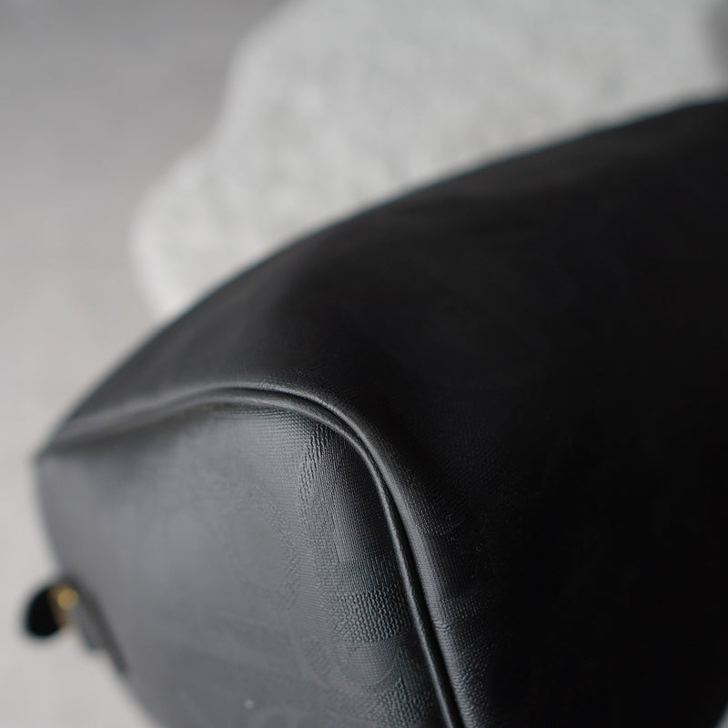 1990's Shadow Trotter Leather Boston Bag - NEWSED