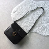 1990's Shadow Trotter Leather Shoulder Bag - NEWSED