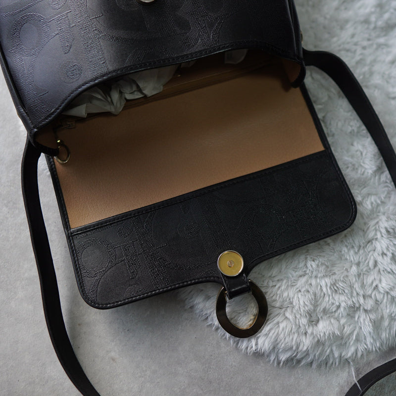 1990's Shadow Trotter Leather Shoulder Bag - NEWSED
