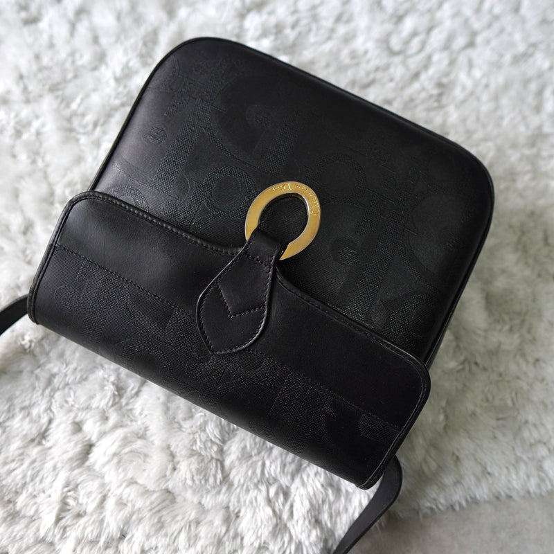 1990's Shadow Trotter Leather Shoulder Bag - NEWSED